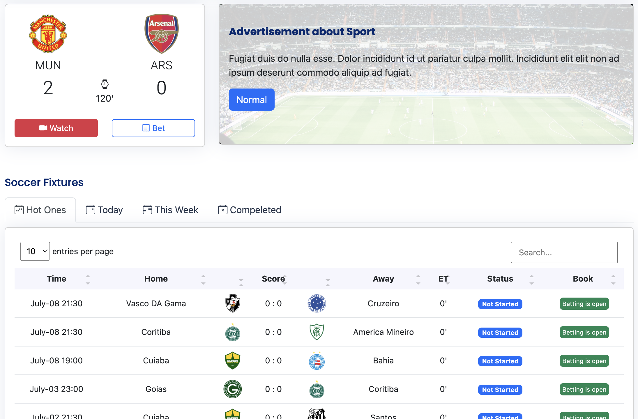 Active handshake detail showing both parties' locked funds, current match status, and pending resolution state, all managed by the smart contract with no backend required